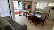 02 DORMITRIOS E 01 VAGA DE GARAGEM - MEIA PRAIA