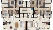 Fiori Del Mare apartamento com 03 suites 02 vagas