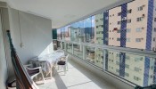 03 DORM E 02 VAGAS DE GARAGEM - AT 100M DA PRAIA 