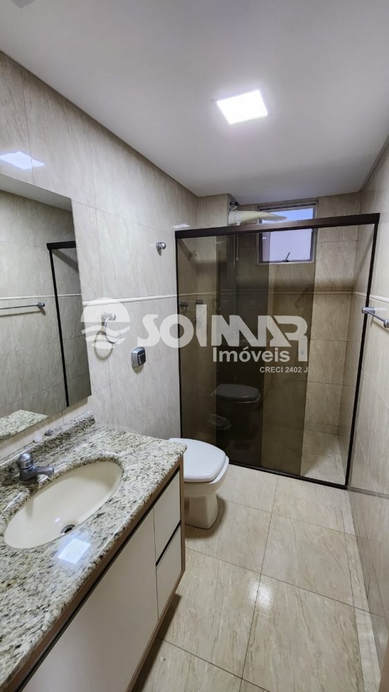 (ALUGUEL ANUAL) 03 DORM 01 VAGA - MEIA PRAIA