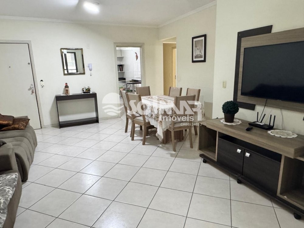 (ANUAL) 03 DORM E 01 VAGA - MEIA PRAIA 