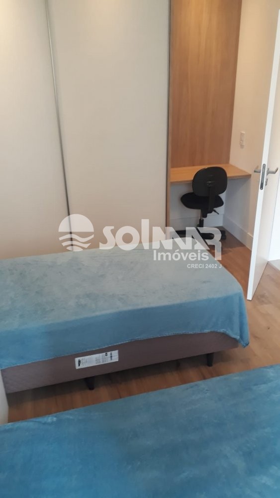 (ANUAL) 03 SU�TES 03 VAGAS MEIA PRAIA  MOBILIADO 