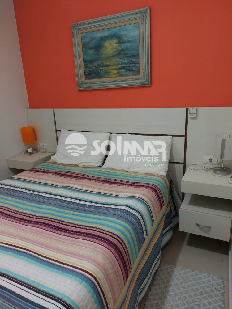 3 DORM SENDO 1 SUITE 1 VAGA  MOBILIADO QUADRA MAR