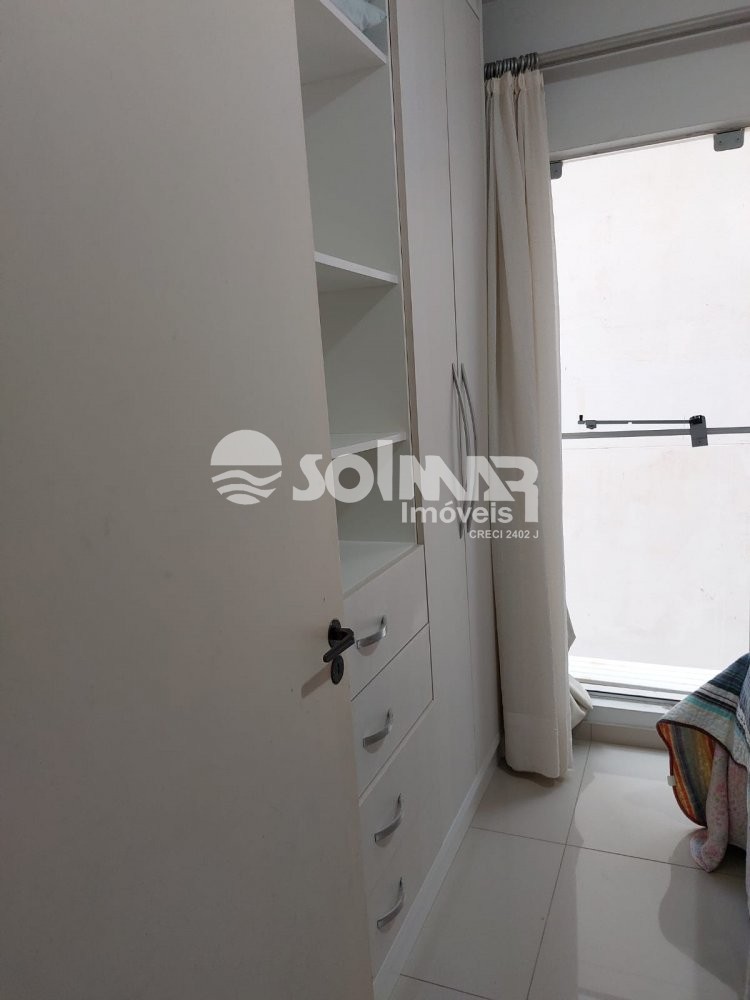 3 DORM SENDO 1 SUITE 1 VAGA  MOBILIADO QUADRA MAR