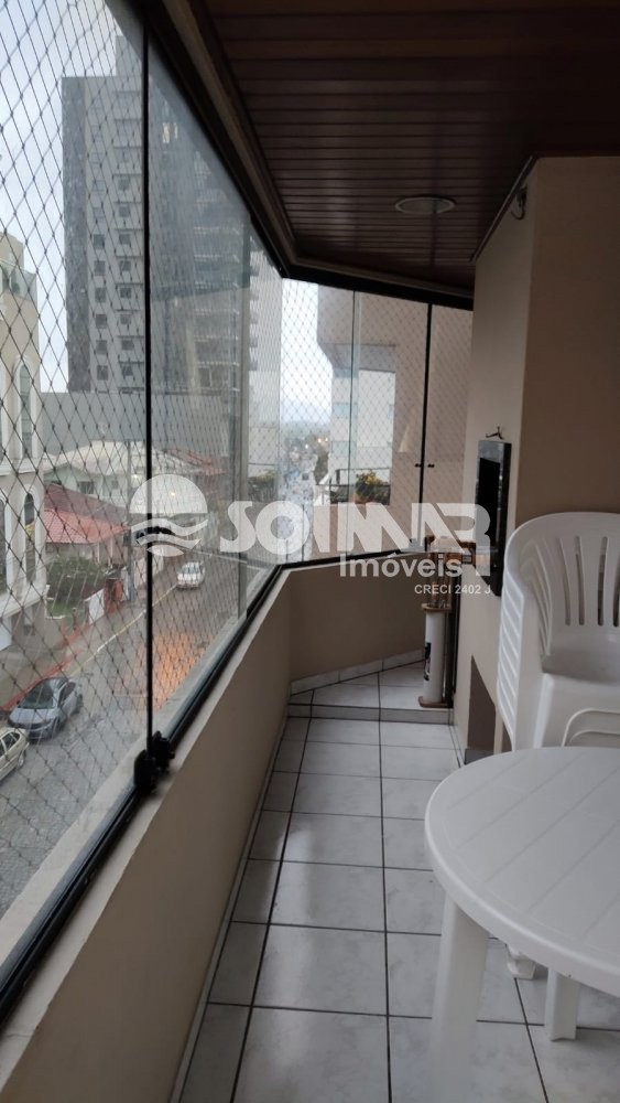 3 DORM SENDO 1 SUITE 1 VAGA  MOBILIADO- MEIA PRAIA